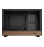 DeepCool CH260 WOOD Micro Torre Negro, Madera
