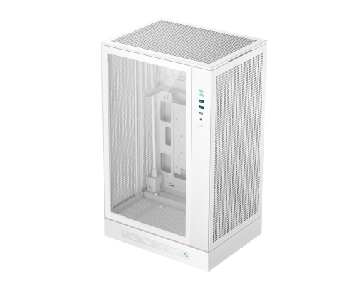 DeepCool CH270 Digital WH Mini Tower Blanco