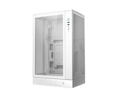 DeepCool CH270 Digital WH Mini Tower Blanco