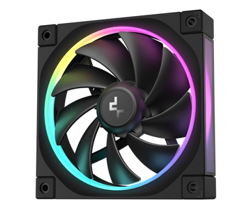 DeepCool FL12-3 in 1 Carcasa del ordenador Ventilador 12 cm Negro 3 pieza(s)