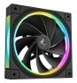 DeepCool FL12R-3 IN 1 Carcasa del ordenador Ventilador 12 cm Negro 3 pieza(s)