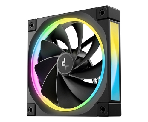 DeepCool FL12R-3 IN 1 Carcasa del ordenador Ventilador 12 cm Negro 3 pieza(s)