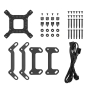 DeepCool LM360 Procesador Kit de refrigeración líquida 12 cm Negro 1 pieza(s)