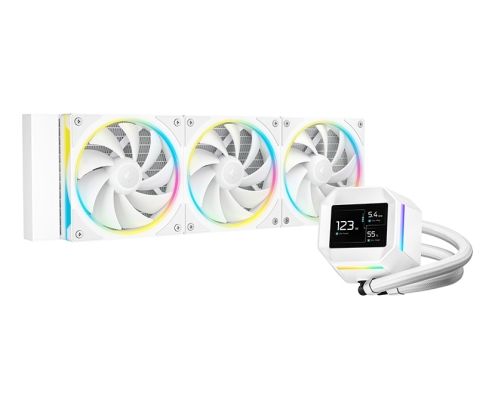 DeepCool LM360 WH Procesador Kit de refrigeración líquida 12 cm Blanco 1 pieza(s)