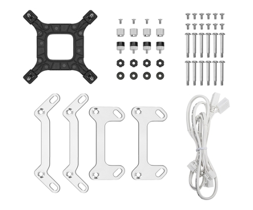 DeepCool LM360 WH Procesador Kit de refrigeración líquida 12 cm Blanco 1 pieza(s)