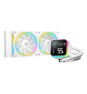 DeepCool LQ240 White Procesador Kit de refrigeración líquida 12 cm Blanco 1 pieza(s)