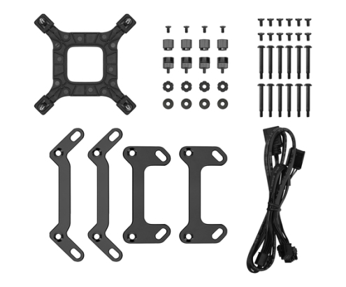 DeepCool LQ360 ULTRA ARGB Procesador Kit de refrigeración líquida 12 cm Negro