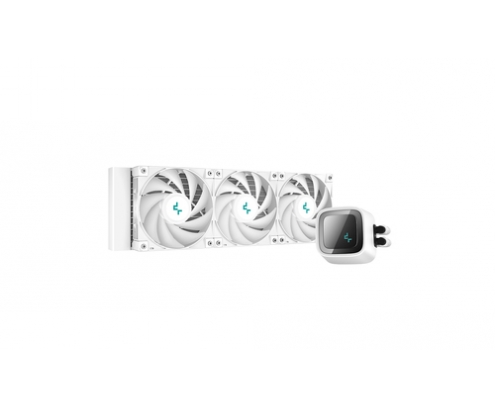 DeepCool LS720 WH Procesador Sistema de refrigeración lÍ­quida todo en uno 12 cm Blanco 1 pieza(s)