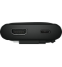 DELL DA225 Alámbrico USB 3.2 Gen 1 (3.1 Gen 1) Type-C Negro