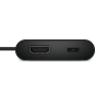 DELL DA225 Alámbrico USB 3.2 Gen 1 (3.1 Gen 1) Type-C Negro