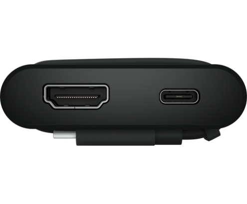 DELL DA225 Alámbrico USB 3.2 Gen 1 (3.1 Gen 1) Type-C Negro
