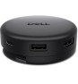 DELL DA326 Alámbrico USB 3.2 Gen 1 (3.1 Gen 1) Type-C Negro