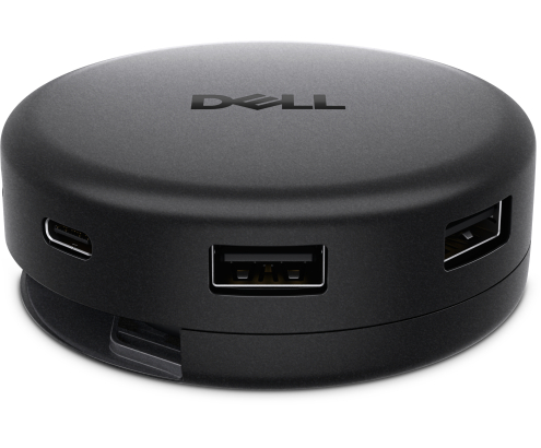 DELL DA326 Alámbrico USB 3.2 Gen 1 (3.1 Gen 1) Type-C Negro
