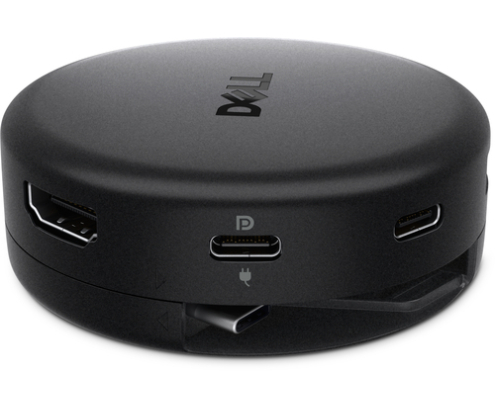 DELL DA326 Alámbrico USB 3.2 Gen 1 (3.1 Gen 1) Type-C Negro