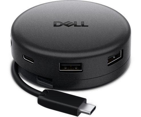 DELL DA326 Alámbrico USB 3.2 Gen 1 (3.1 Gen 1) Type-C Negro