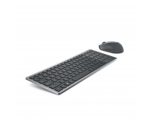 DELL KM7120W teclado y raton rf inalambrico bluetooth qwerty aleman gris titanio