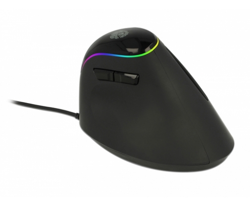 DeLOCK 12597 ratón mano derecha RF inalámbrico 2500 DPI