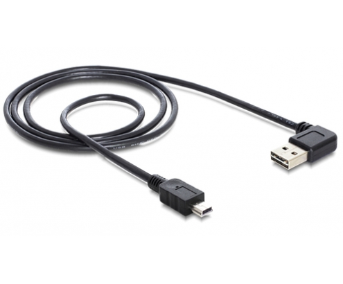 DeLOCK 5m USB 2.0 A - miniUSB m/m cable USB USB A Mini-USB A Negro
