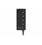 DeLOCK 66731 cable de audio 0,4 m 2 x 3.5mm USB tipo A Negro