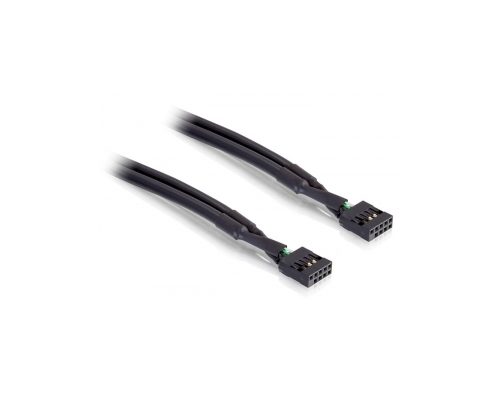 DeLOCK 82437 cable USB 0,5 m Negro