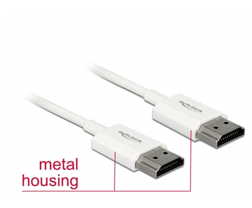 DeLOCK 85139 cable HDMI 4,5 m HDMI tipo A (Estándar) Blanco