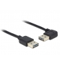 DeLOCK 85176 cable USB 0,5 m USB 2.0 USB A Negro