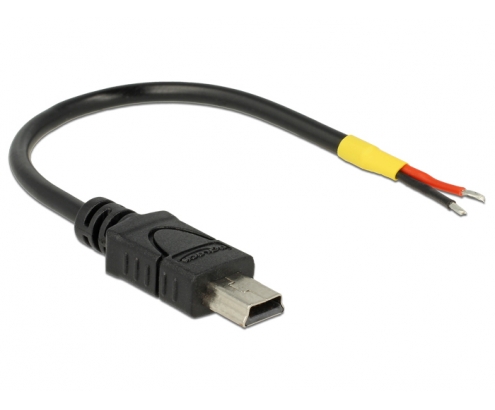 DeLOCK 85251 cable USB 0,1 m USB 2.0 Mini-USB B Negro