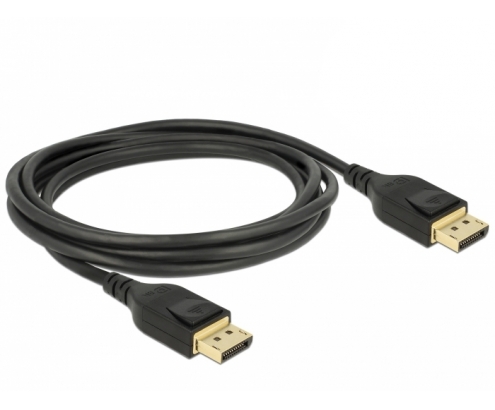DeLOCK 85660 cable DisplayPort 2 m Negro