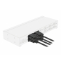 DeLOCK 86578 cable de serie Negro 1 m RS-232 Sub-D9