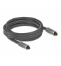 DeLOCK 86985 cable de audio 3 m TOSLINK Antracita