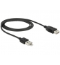 DeLOCK cable USB 2.0, USB A, USB A/Micro-USB B, 1 m Negro