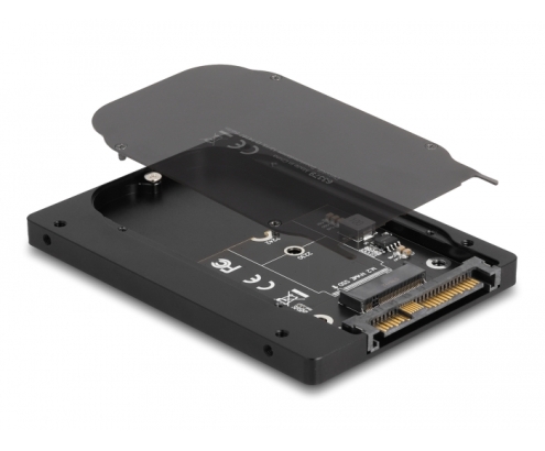 DeLOCK Convertidor de 2.5″ U.2 SFF-8639 a Ranura M NVMe M.2 - 7 mm de altura