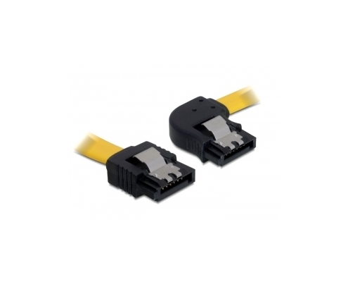 DeLOCK SATA 30cm cable de SATA 0,3 m Amarillo