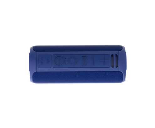 Denver BTV-213BU portable/party speaker Altavoz monofónico portátil Azul, Plata 100 W