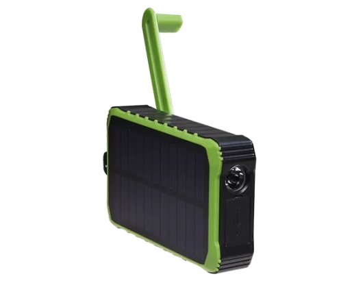 Denver PSO-10012 batería externa Polímero de litio 10000 mAh Negro, Verde claro