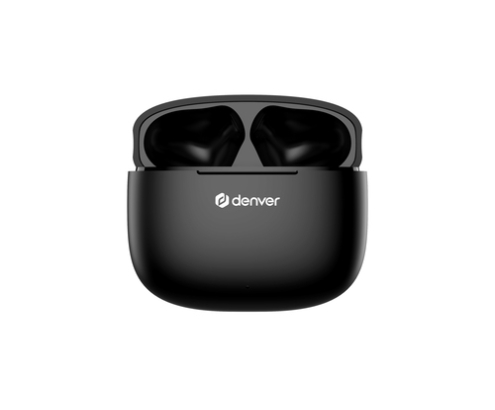Denver TWE-48B Auriculares True Wireless Stereo (TWS) Dentro de oído Llamadas/Música Bluetooth Negro