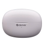 Denver TWE-49ENC auricular y casco Auriculares True Wireless Stereo (TWS) Dentro de oído Llamadas/Música Bluetooth Blanco