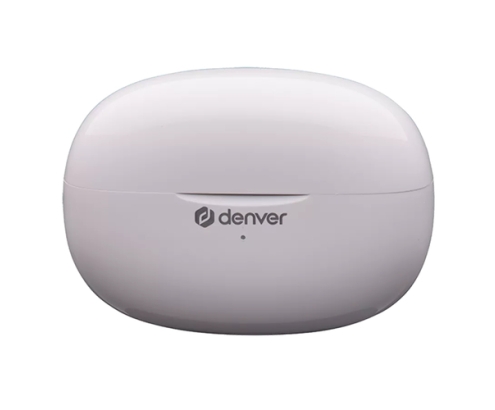 Denver TWE-49ENC auricular y casco Auriculares True Wireless Stereo (TWS) Dentro de oído Llamadas/Música Bluetooth Blanco