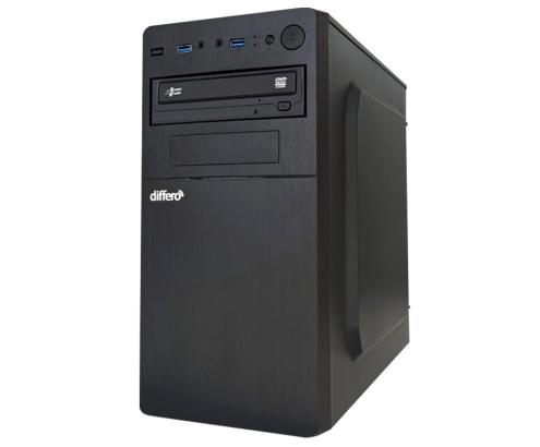 Differo MCP-28 Intel Coer i3-10100/8GB/256GB SSD/Ordenador