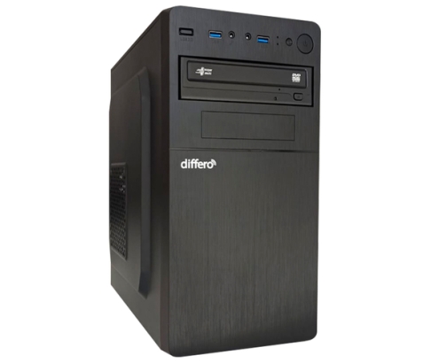 Differo MCP-28 Intel Coer i3-10100/8GB/256GB SSD/Ordenador