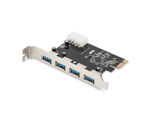 Digitus adaptador y tarjeta de red Interno USB 5000 Mbit/s PCI Express