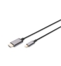 Digitus Cable adaptador de vídeo USB-C - HDMI, UHD 4K / 30 Hz