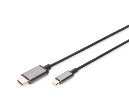 Digitus Cable adaptador de vídeo USB-C - HDMI, UHD 4K / 30 Hz