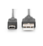 Digitus Cable de conexión USB-A - Mini-B, 1 m