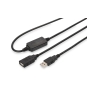 Digitus Cable de extensión USB 2.0 activo