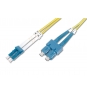 Digitus cable de fibra optica 2 m LC SC Amarillo