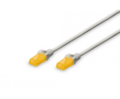Digitus cable de red RJ-45 3 m Cat6a U/UTP (UTP) Gris 