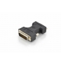 Digitus cable gender changer DVI-I (24+5) HD DSUB (15-pin) Negro