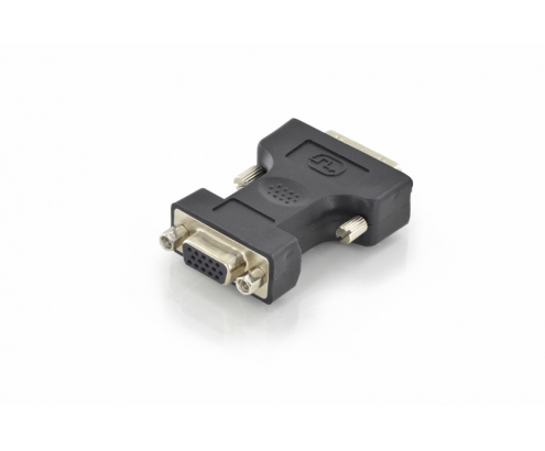 Digitus cable gender changer DVI-I (24+5) HD DSUB (15-pin) Negro