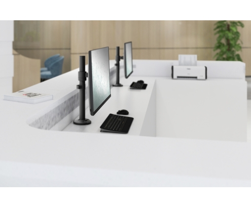 Digitus Columna de soporte para monitor universal sencilla